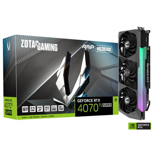 Placă video Zotac GeForce RTX 4070 Ti SUPER AMP HOLO PCI Express x16 4.0 / 16 GB photo 6