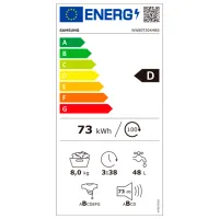 Стиральная машина Samsung WW80T304MBS/LE 8 кг / 1400 об/мин / Серебряный photo 6