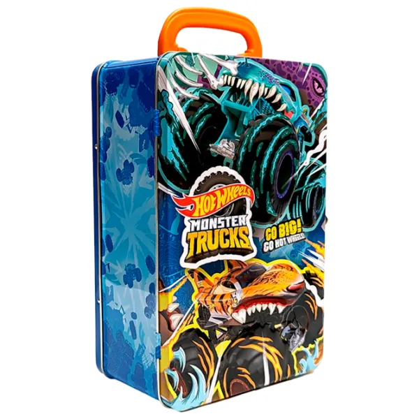 Container pentru mașini Hot Wheels Monstrer Trucks HWCC21 Multicolor photo 2