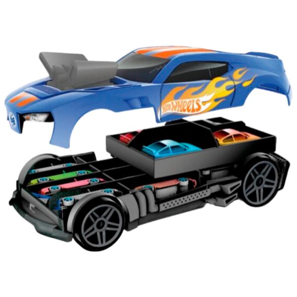 Container pentru mașini Hot Wheels HWCC15 Blue photo 2