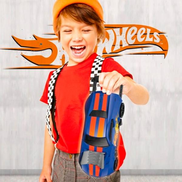 Container pentru mașini Hot Wheels HWCC15 Blue photo 5