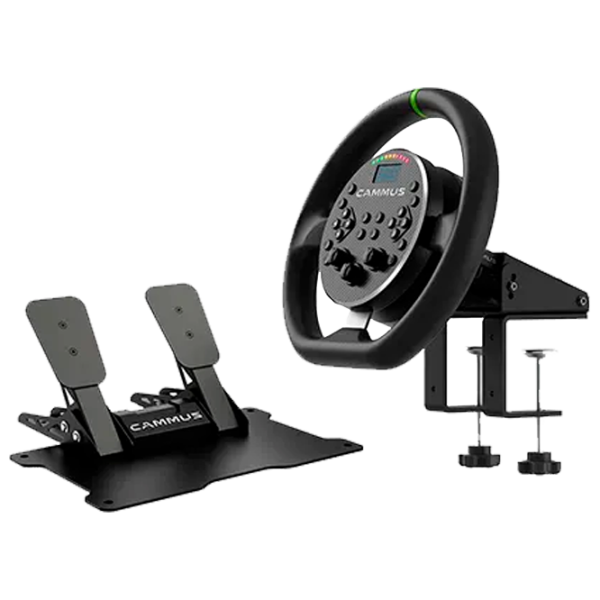 Volan Cammus C5 bundle Cu fir/ 20 buttons/ Black photo 2