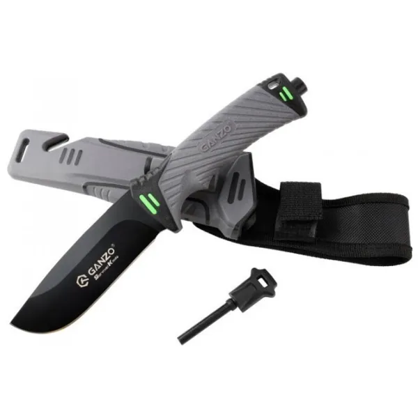 Cuțit Ganzo G8012-GY tactical/ 7Cr17 photo 2