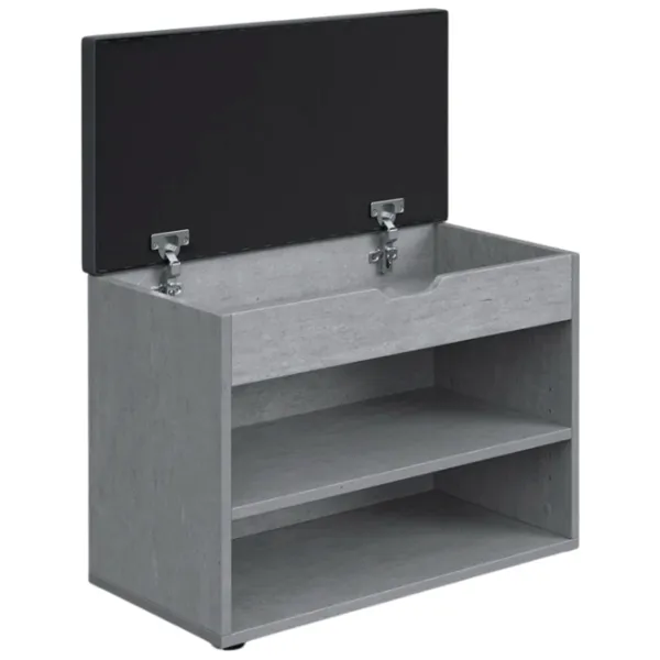 Dulap pentru încălțăminte ML-Mobila ML-5 41.8 x 60.3 x 31.5/ Anthracite/ Anthracite photo 2 Dulap pentru încălțăminte ML-Mobila ML-5 41.8 x 60.3 x 31.5/ Anthracite/ Anthracite photo 2