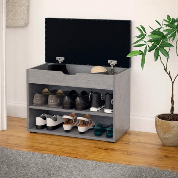 Dulap pentru încălțăminte ML-Mobila ML-5 41.8 x 60.3 x 31.5/ Anthracite/ Anthracite photo 5 Dulap pentru încălțăminte ML-Mobila ML-5 41.8 x 60.3 x 31.5/ Anthracite/ Anthracite photo 5