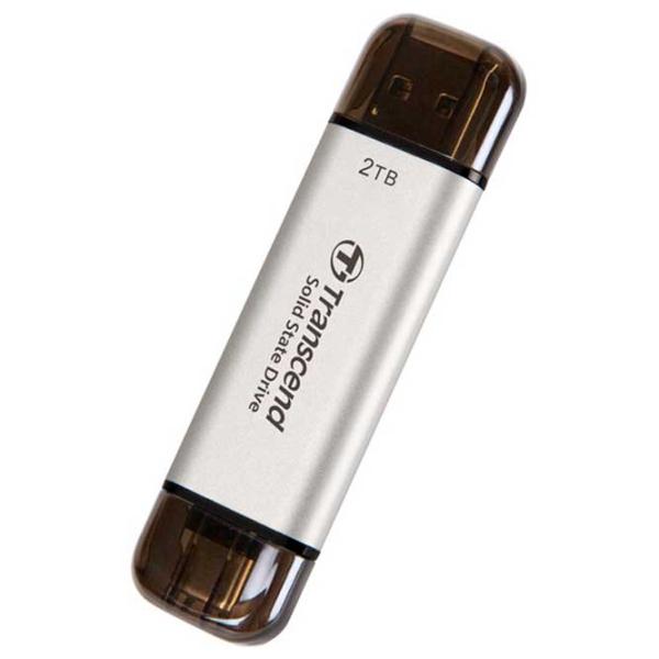 SSD Transcend ESD310S 2 ТБ  / Серебряный photo 2