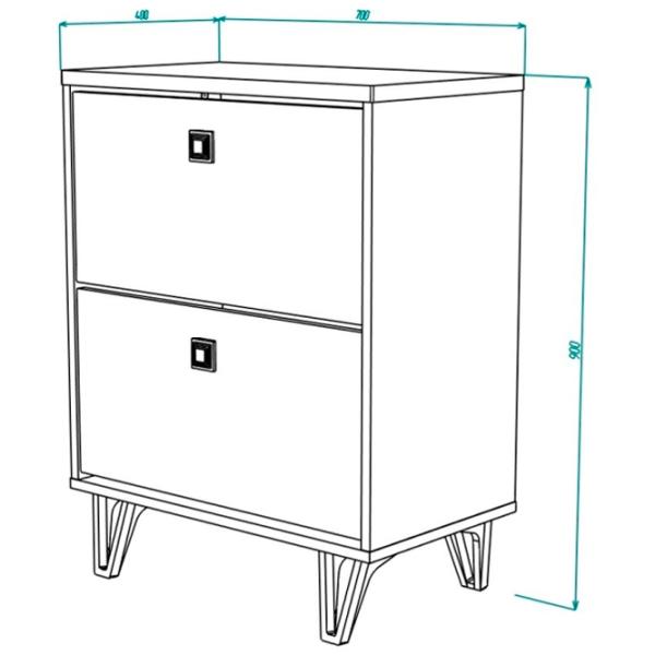 Dulap pentru încălțăminte ML-Mobila МИРА №12 90 x 70 x 40/ White/ White photo 4 Dulap pentru încălțăminte ML-Mobila МИРА №12 90 x 70 x 40/ White/ White photo 4