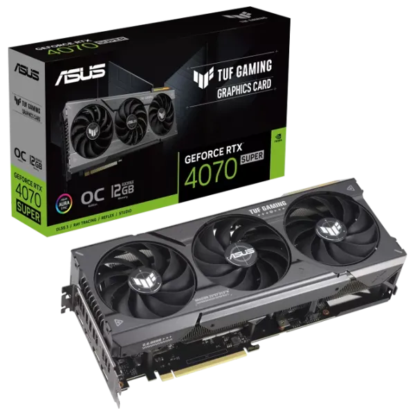 Видеокарта Asus GeForce RTX 4070 SUPER GAMING OC Edition PCI Express x16 4.0 / 12 ГБ photo 6 Видеокарта Asus GeForce RTX 4070 SUPER GAMING OC Edition PCI Express x16 4.0 / 12 ГБ photo 6