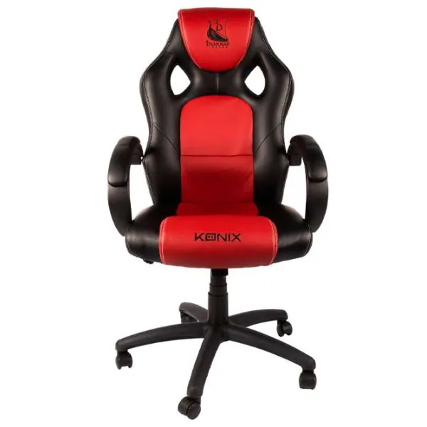 Scaun Gaming Konix Drakkar Jotun Red Black photo 2