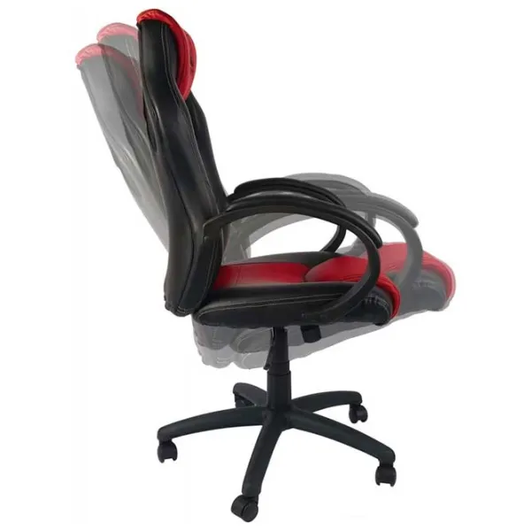 Scaun Gaming Konix Drakkar Jotun Red Black photo 4