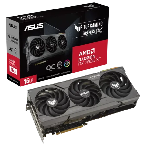 Placă video Asus Radeon RX 7800 XT Gaming OC Edition PCI Express x16 4.0 / 16 GB photo 6