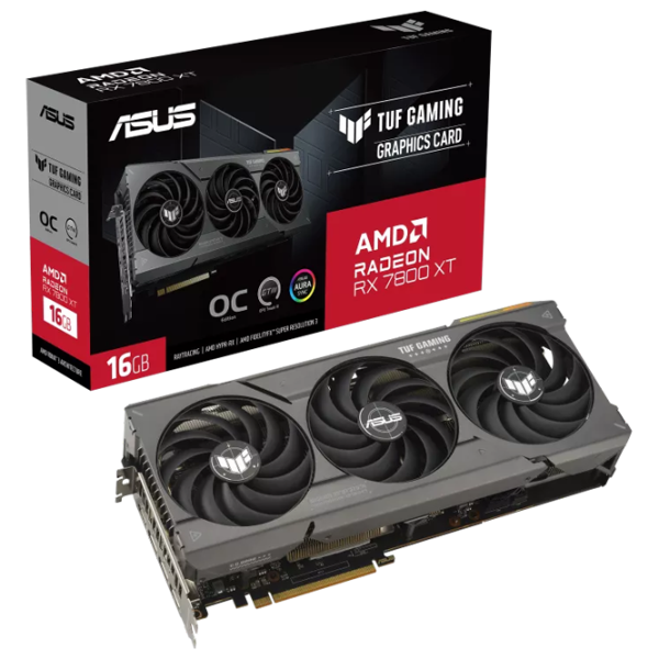 Placă video Asus Radeon RX 7800 XT Gaming OC Edition PCI Express x16 4.0 / 16 GB photo 6