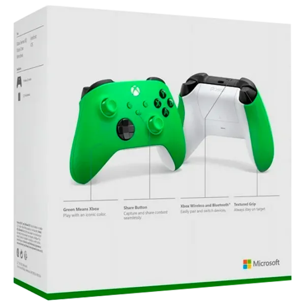 Геймпад Microsoft Xbox Series Беспроводные/ 13 buttons/ Velocity Green photo 6
