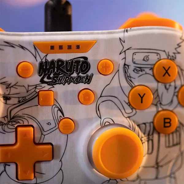 Геймпад Konix Naruto Проводная / 18 buttons / Белый photo 9