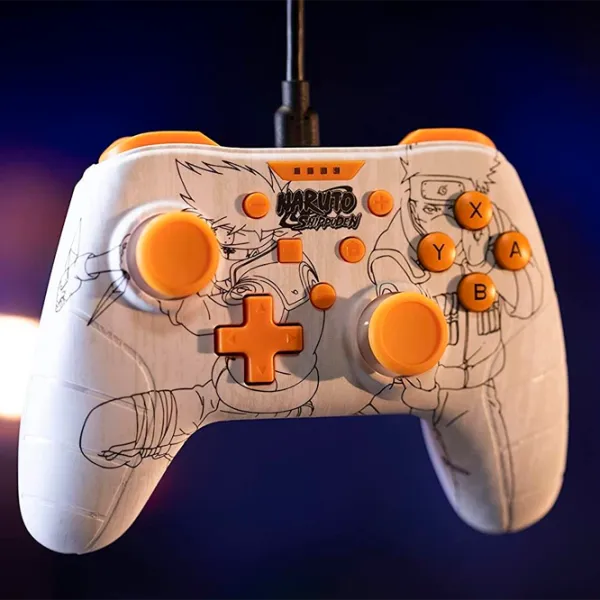 Геймпад Konix Naruto Проводная / 18 buttons / Белый photo 11