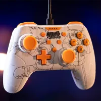 Геймпад Konix Naruto Проводная / 18 buttons / Белый photo 11