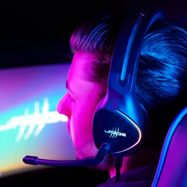Căști uRage SoundZ 710 Black Cu fir/ Gaming photo 5 Căști uRage SoundZ 710 Black Cu fir/ Gaming photo 5