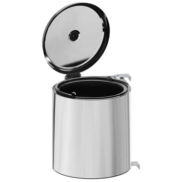 Coș de gunoi Starax S-2251-SS 10 l/ Inox/ Silver photo 2