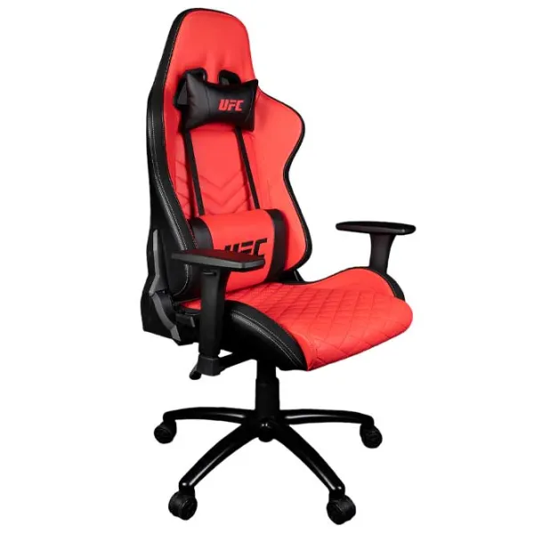Scaun Gaming Konix UFC Premium Black Red photo 2