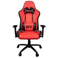 Scaun Gaming Konix UFC Premium Black Red photo 3