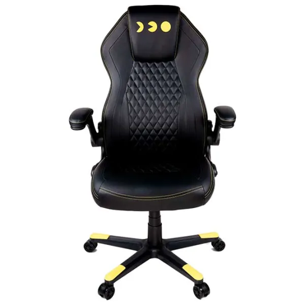 Игровое кресло Konix Pac-Man Желтый Черный photo 2