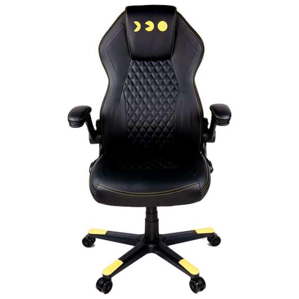 Игровое кресло Konix Pac-Man Желтый Черный photo 2