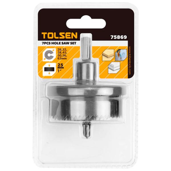 Set carote Tolsen 75869 Oțel/ Hexagonal photo 2