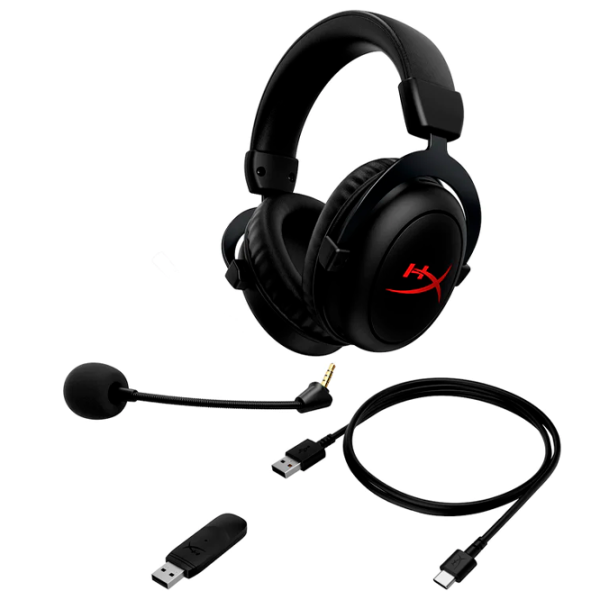Наушники HyperX Cloud II Core Красный Черный Беспроводные/ Игровой photo 5
