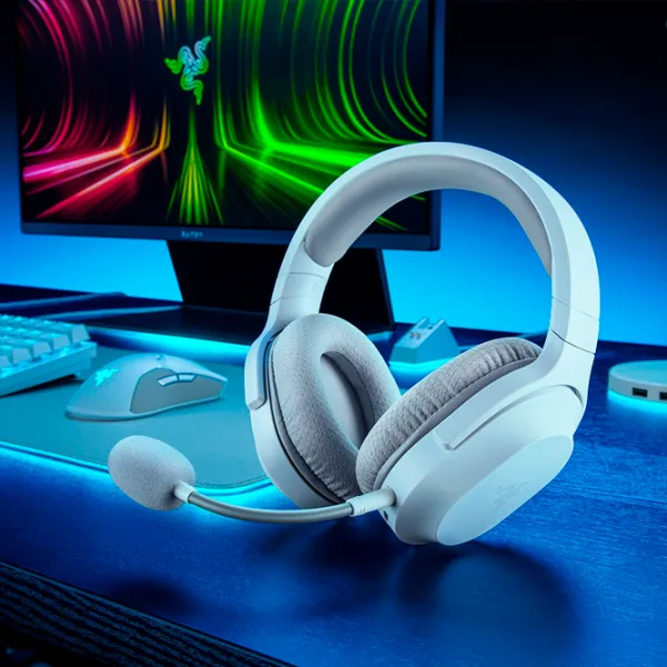 Căști Razer Barracuda X White Fără fir/ Gaming photo 3