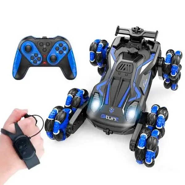 Mașină RC LH-C059-1 10 km/ h/ 2.4 GHz/ Black Blue photo 2
