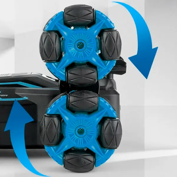 Mașină RC LH-C059-1 10 km/ h/ 2.4 GHz/ Black Blue photo 3