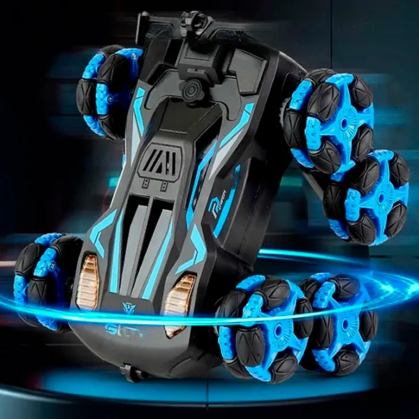 Mașină RC LH-C059-1 10 km/ h/ 2.4 GHz/ Black Blue photo 4