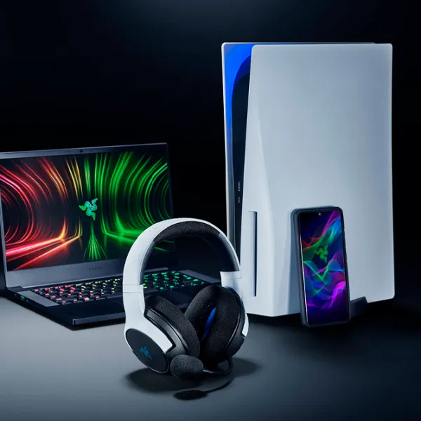Căști Razer Kaira X Black White Fără fir/ Gaming photo 5
