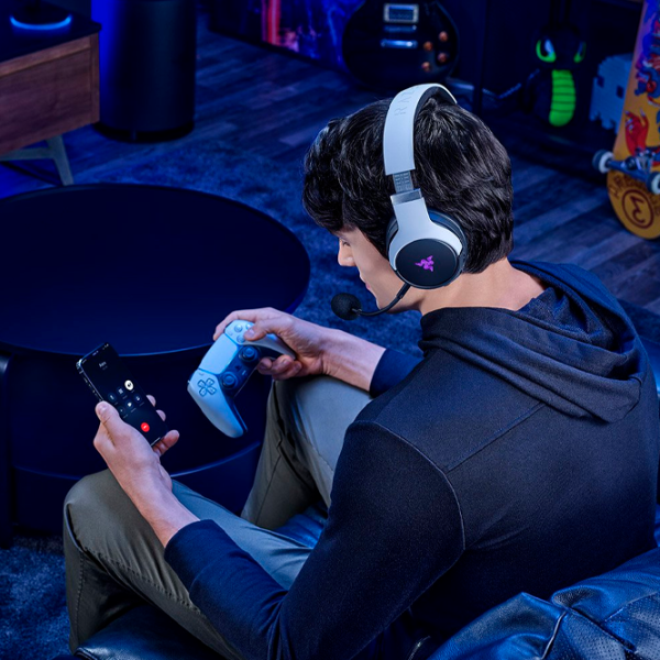 Căști Razer Kaira X Black White Fără fir/ Gaming photo 6