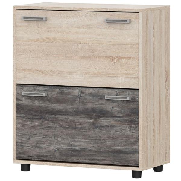 Обувной шкаф SV-Mobilier Визит 1 88.4см x 75см x 38см/ Pine/ Сонома photo 2