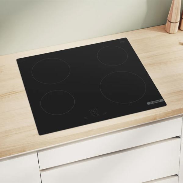 Plită încorporabilă electrică Bosch PKE611BA2E 6600 W/ Black photo 5