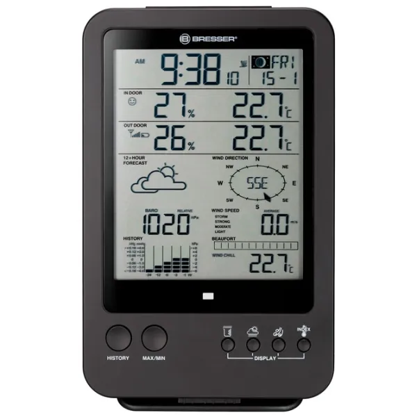 Метеостанция Bresser 5 in 1 Черный photo 3