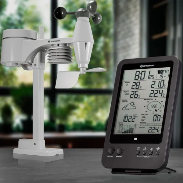 Метеостанция Bresser 5 in 1 Черный photo 5