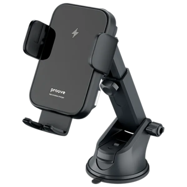 Încărcător wireless Proove Triple Clamp 2 A/ Black photo 2