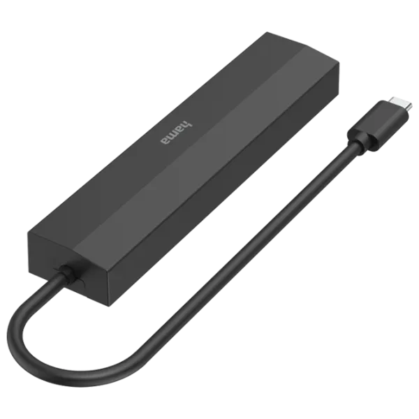 Adaptor Hub Hama 200144 USB Type-C/ Black photo 2