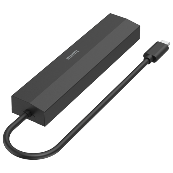 Adaptor Hub Hama 200144 USB Type-C/ Black photo 2