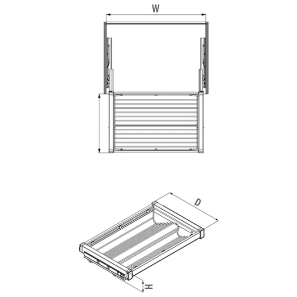 Suport pentru încălțăminte Starax S-6731-A 15 x 69 x 47.5/ Antracit photo 2