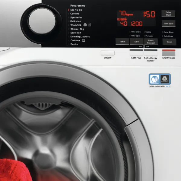 Mașină de spălat AEG L6SME47S 7 kg / 1400 rpm / White photo 2