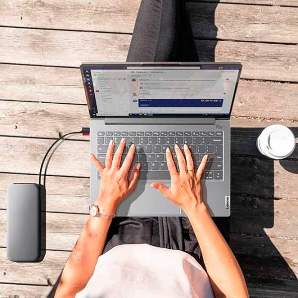 Acumulator extern Lenovo G0A3LG2WWW 20000 mAh/ Gray photo 5