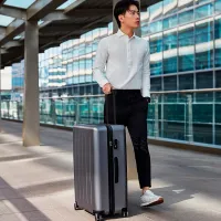 Чемодан Xiaomi Ninetygo Danube Luggage 100л/ Grey photo 5