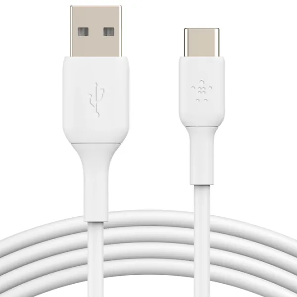 Кабель для телефона BoostCharge Belkin USB Type-A + USB Type-C 1 м/ Белый photo 3