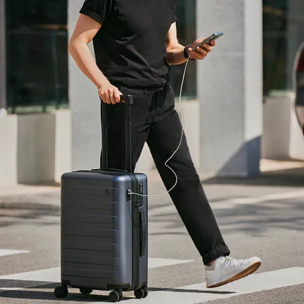 Valiză Xiaomi Ninetygo Rhine Pro Plus Luggage 38 l/ Black photo 8