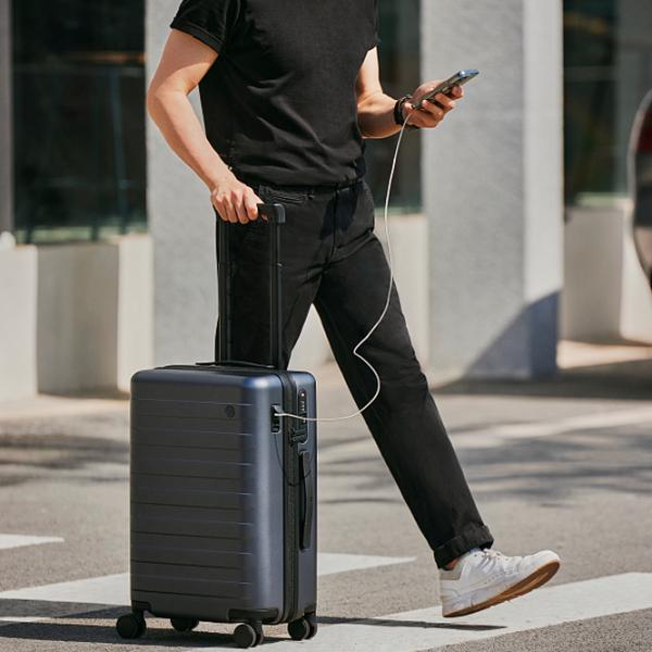 Valiză Xiaomi Ninetygo Rhine Pro Plus Luggage 38 l/ Black photo 8