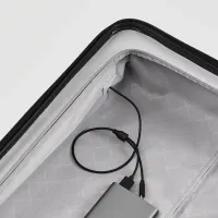 Чемодан Xiaomi Ninetygo Rhine Pro Plus Luggage 105л/ Черный photo 5