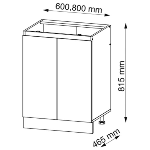 Bucătărie modulără Sokme Soft LPAL Wotan Oak photo 2